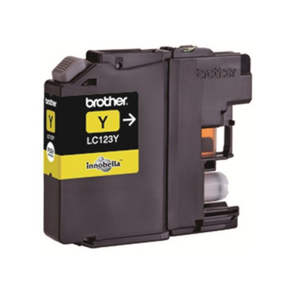 CARTOUCHE ADAPTABLE BROTHER LC123Y / YELLOW