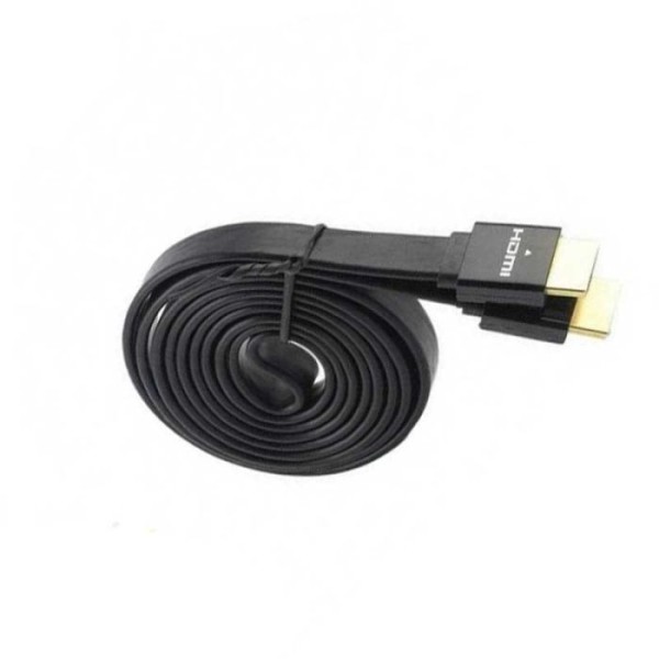 CÂBLE HDMI VERS HDMI EXTRA PLAT HDTV - 3 MÈTRES